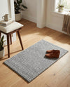 Lana Tasmanian Wool Collection Area Rug - Waitomo Rectangle Space Gray  lifestyle 27