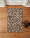 Savannah Pergola Collection Area Rug -  Pavilion (Brown) Rectangle Brown  lifestyle 4