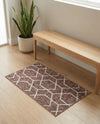 Geo Garden Lattice Collection Area Rug - Savannah Rectangle Dusty Rose  lifestyle 25