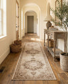 Eden Oasis Collection Area Rug -  Tranquility (Beige) Runner Beige  lifestyle 46