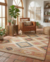 Desert Weave Jute Collection Area Rug - Sahara Rectangle Multi  lifestyle 15