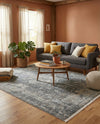 Caribbean Breeze Collection Area Rug -  Utila Rectangle Fume Gray  lifestyle 26