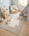 Wonder Tykes Collection Area Rug -  Blisswood Rectangle Peach Blossom  lifestyle 8