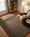Plush Oasis Collection Area Rug - Serenity (Sandy Brown) Rectangle Sandy Brown  lifestyle 15
