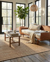 Sequoia Handwoven Jute Collection Area Rug - Briarwood Rectangle Natural  lifestyle 11