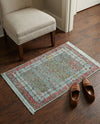 Caribbean Breeze Collection Area Rug -  Juniper Rectangle Blue  lifestyle 10