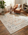 Parisian Elegance Collection Area Rug - Versailles (Ivory) Square Ivory  lifestyle 52