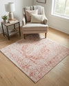 Cambridge Classics Collection Area Rug -  Magdalene (Pink) Square Pink  lifestyle 70