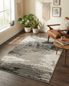 Copenhagen Edge Collection Area Rug - Nyhavn Rectangle Black  lifestyle 33