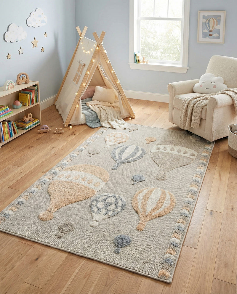 Wonder Tykes Collection Area Rug -  Joyscape Rectangle Multi  lifestyle 14