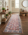 Heritage Elegance Collection Area Rug -  Gatchina Runner Vintage Red  lifestyle 58