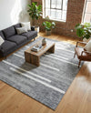 Cathedral Elegance Collection Area Rug - Chapel Rectangle Gray  lifestyle 25