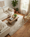 Casablanca Comfort Collection Area Rug - Sahara Rectangle Taupe  lifestyle 26