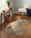 Urban Terrace Collection Area Rug - Metropolis Rectangle Gray  lifestyle 16