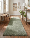 Alpine Plush Collection Area Rug -  Cortina (Sage) Runner Sage  lifestyle 56