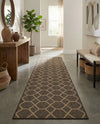 Sahara Sands Collection Area Rug -  Faiyum Runner Brown  lifestyle 70