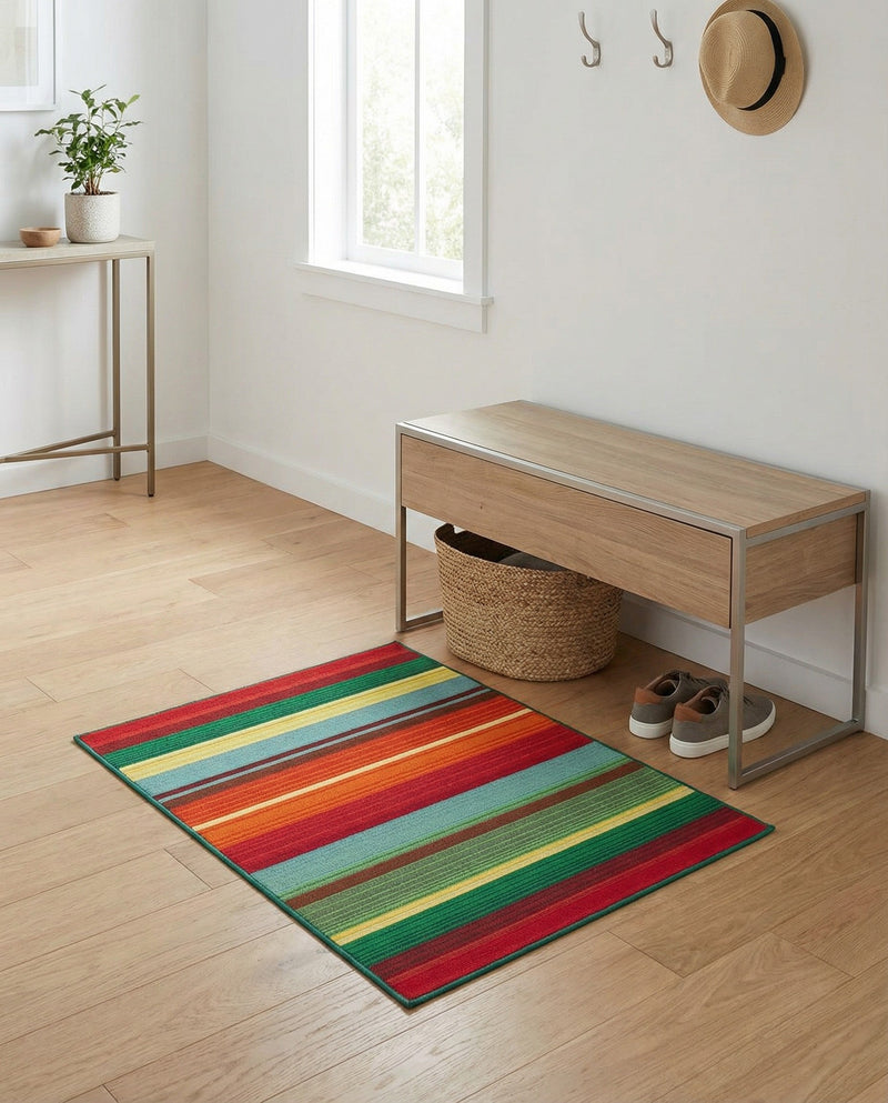 Urban Terrace Collection Area Rug -  Canopy Rectangle Multi  lifestyle 26