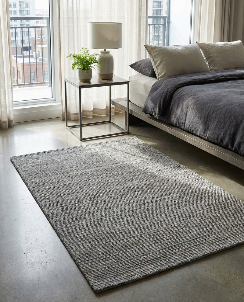 Bloomsbury Elegance Collection Area Rug -  Kensington (Gray) Rectangle Gray  lifestyle 19
