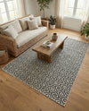 Urban Oasis Rugs Collection Area Rug -  Rooftop (Charcoal Gray) Rectangle Charcoal Gray  lifestyle 19