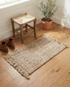 Savannah Jute Collection Area Rug - Tahoe Rectangle Natural  lifestyle 4