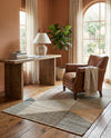 Desert Weave Jute Collection Area Rug -  Mojave Rectangle Multi  lifestyle 21