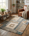 Savannah Sojourn Collection Area Rug -  Tsavo Rectangle Multi  lifestyle 27