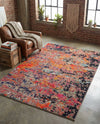 Colorburst Oasis Collection Area Rug -  Prism Rectangle Multi  lifestyle 10