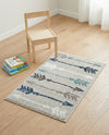 Autumn Meadow Collection Area Rug -  Junipervale Rectangle Light Gray  lifestyle 30