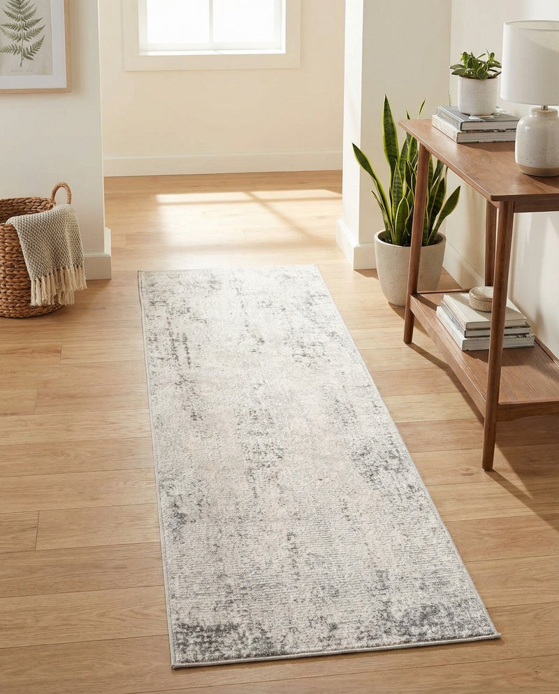 Aegean Elegance Collection Area Rug -  Ithaca Runner Gray  lifestyle 79