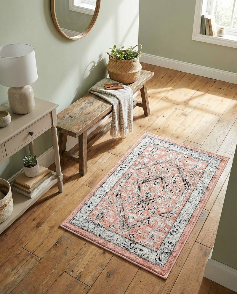 Adriana Terrace Collection Area Rug - Capri (Rose) Rectangle Rose  lifestyle 22