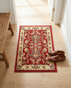 Isfahan Elegance Collection Area Rug - Naghsh-e Jahan (Burgundy) Rectangle Burgundy  lifestyle 36