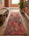 Autumnal Tapestry Collection Area Rug -  Chromaticville Runner Multi  lifestyle 51