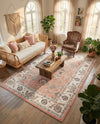 Adriana Terrace Collection Area Rug -  Positano (Rose) Rectangle Rose  lifestyle 17