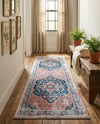 Laguna Sands Collection Area Rug -  Zuma Runner Navy Blue  lifestyle 62