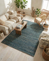 Coastal Haven Jute Collection Area Rug - Malibu Rectangle Ocean Blue  lifestyle 14