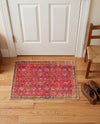 Heritage Elegance Collection Area Rug -  Fontainebleau Rectangle Red  lifestyle 11
