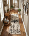 Coastal Haven Collection Area Rug -  Coastline Runner Beige  lifestyle 37