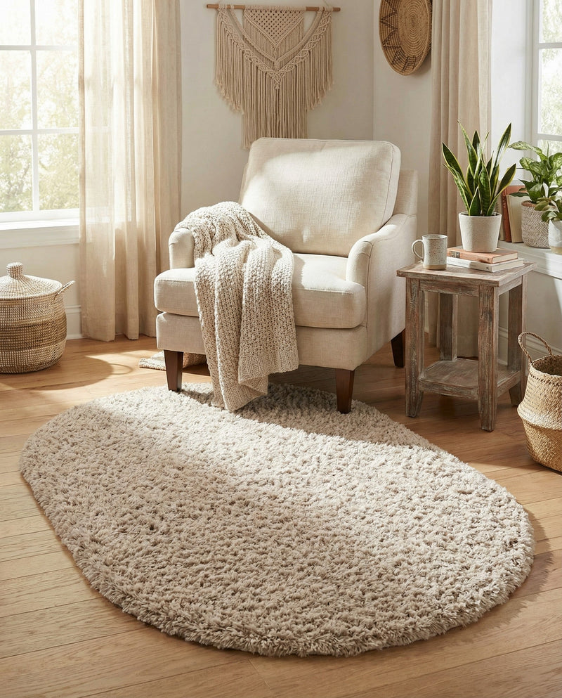 Majestic Manor Collection Area Rug - Versailles (Blonde) Oval Blonde  lifestyle 63