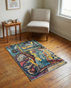 Autumnal Tapestry Collection Area Rug - Harvestville Rectangle Multi  lifestyle 23