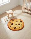 Whimsy Wonders Wool Collection Area Rug -  Lagoon Round Light Brown  lifestyle 19