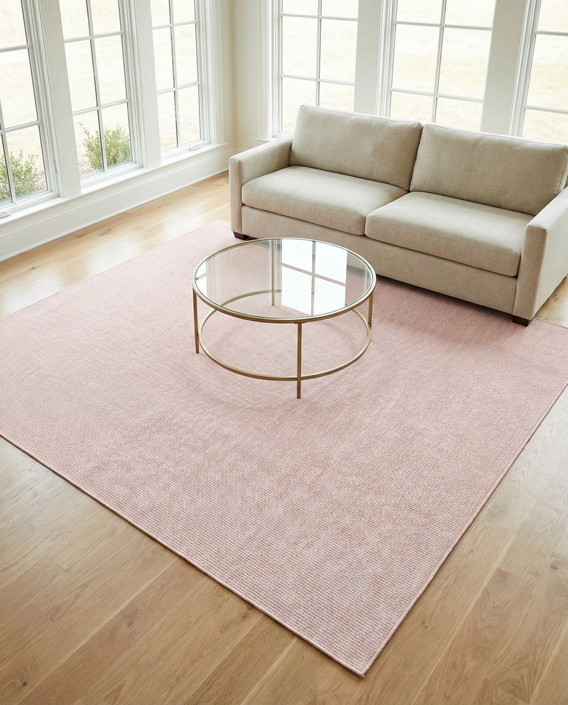 Seaside Serenity Collection Area Rug - Veranda (Whisper Pink) Square Whisper Pink  lifestyle 59