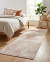 Luminara Sands Collection Area Rug - Elysium (Carnation Pink) Runner Carnation Pink  lifestyle 84