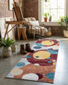 Aegean Elegance Washables Collection Area Rug -  Crete Runner Multi  lifestyle 78