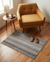 Jewel Oasis Collection Area Rug - Sapphire (Gray) Rectangle Gray  lifestyle 12