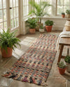 Savannah Jute Collection Area Rug - Malibu Runner Multi  lifestyle 36