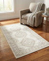 Savannah Elegance Collection Area Rug -  Tybee (Ivory) Rectangle Ivory  lifestyle 26