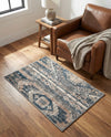 Cascade Range Collection Area Rug - Hood (Navy Blue) Rectangle Navy Blue  lifestyle 33
