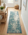 Seaside Haven Rugs Collection Area Rug -  Schooner Runner Blue  lifestyle 67