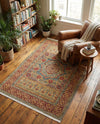 Ottoman Elegance Collection Area Rug -  Cappadocia Rectangle Light Blue  lifestyle 63