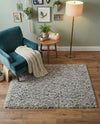 Eternal Plush Oasis Collection Area Rug -  Tranquility (Ash) Rectangle Ash  lifestyle 17